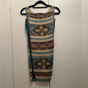 Free People Beaded Mini Dress